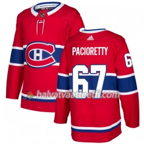 Miesten NHL Montreal Canadiens Pelipaita Max Pacioretty 67 Adidas 2017-2018 Punainen Authentic
